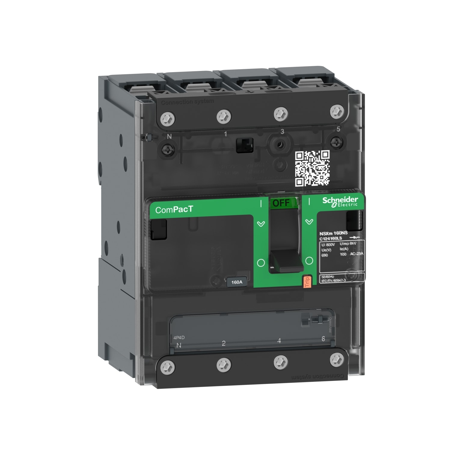 SCHNEIDER ELECTRIC SNRC124160BS NSXM 160NA 4P CAPOCORDA_T