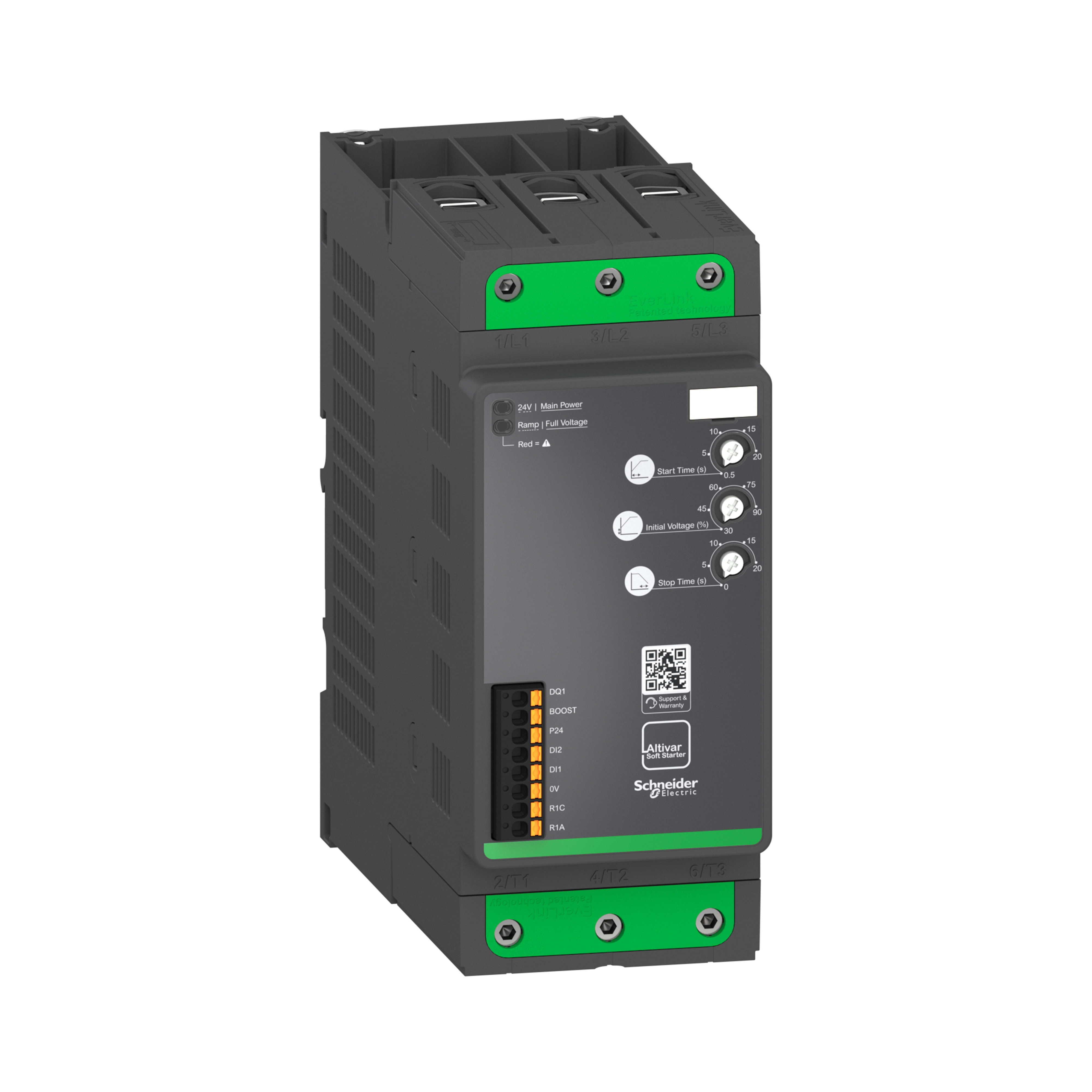 SCHNEIDER ELECTRIC SNRATS130N2C11LT ALTIVAR SOFT STARTER ATS130 105A
