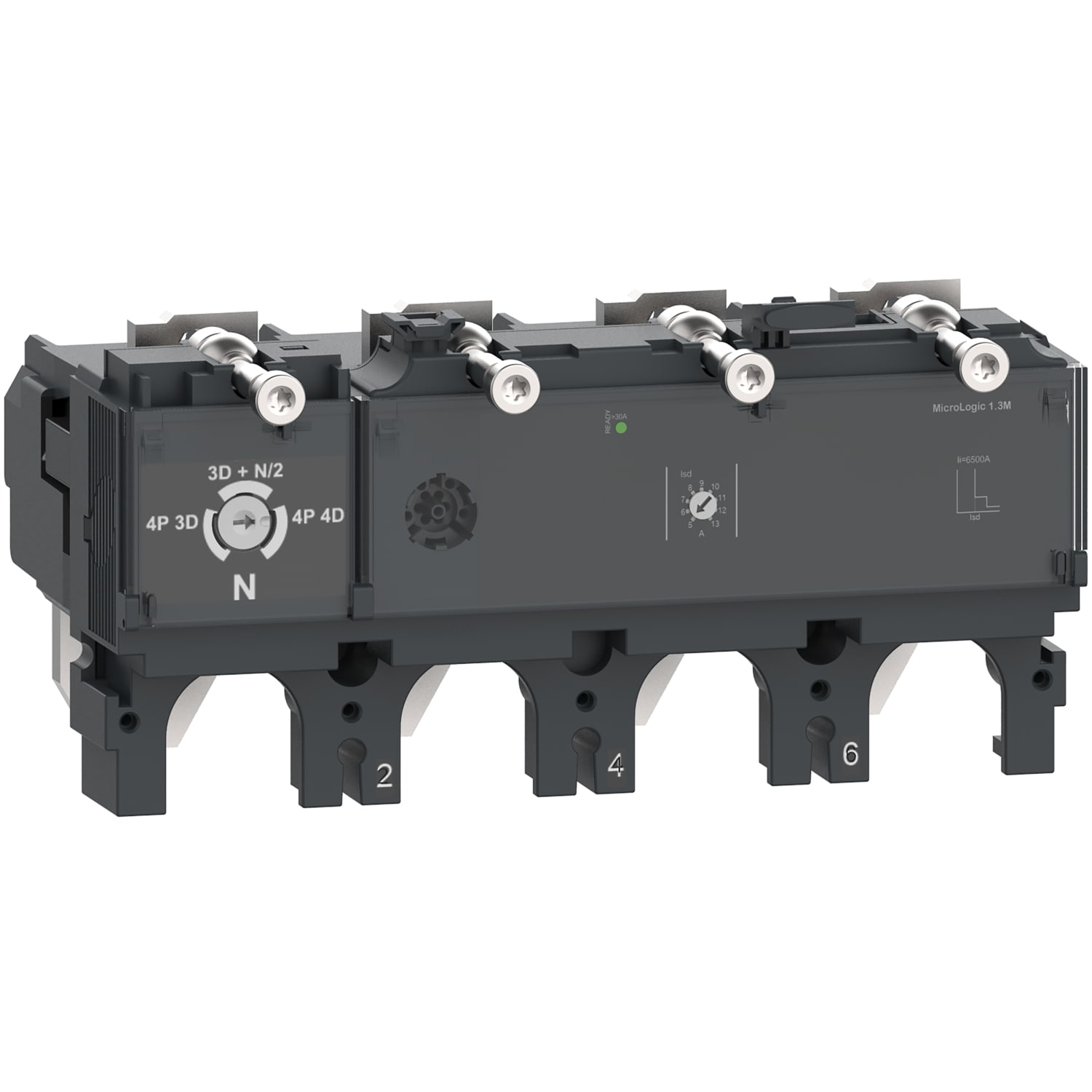 SCHNEIDER ELECTRIC SNRC4042D400 MLOGIC-2.3 400A 4P NSX400/630_T