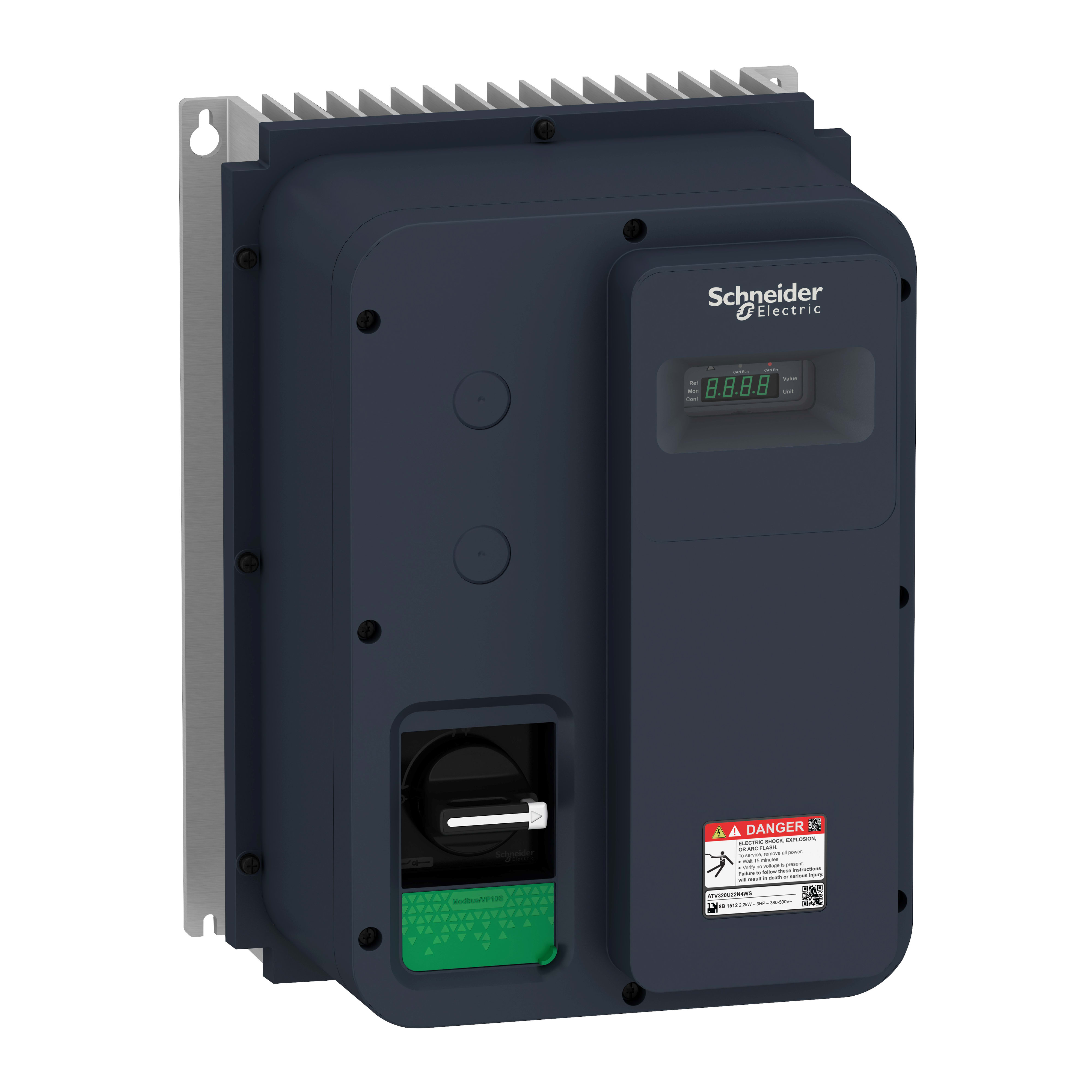 SCHNEIDER ELECTRIC SNRATV320U22M2WS ATV320 IP65 2,2KW 240V MONO CON SEZ