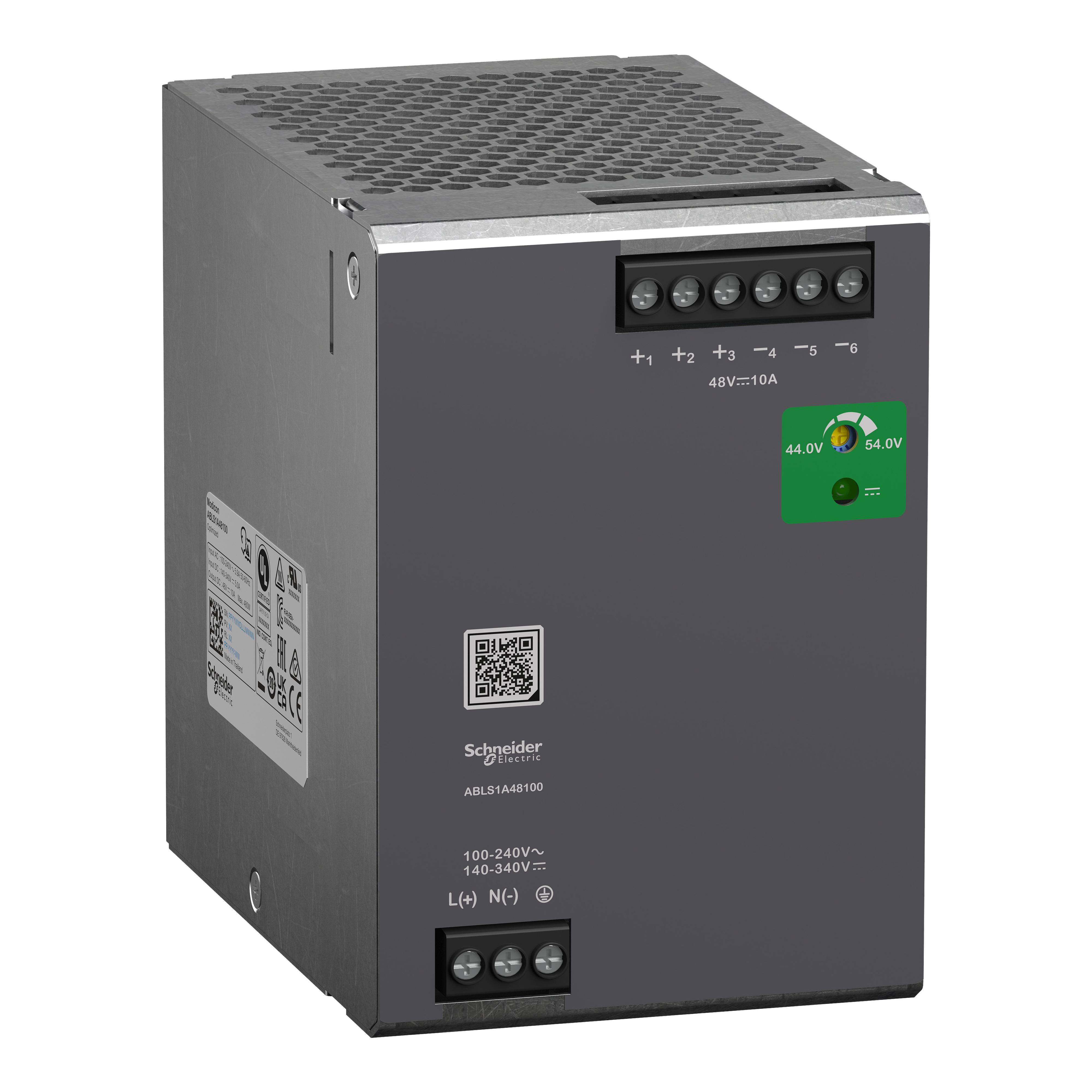 SCHNEIDER ELECTRIC SNRABLS1A48100 ALIMENTATORE 48V 10A 1PH OTTIMIZZATO