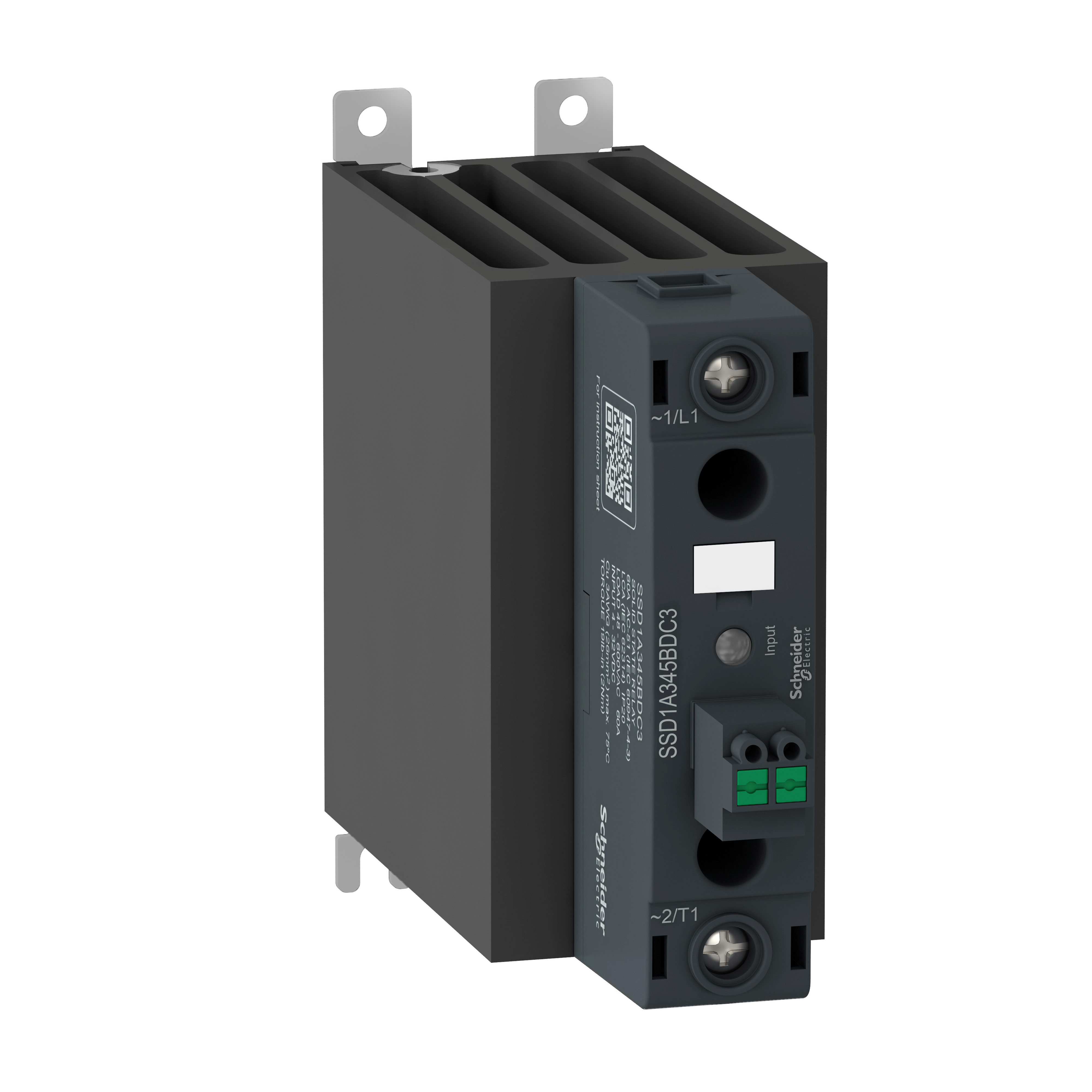 SCHNEIDER ELECTRIC SNRSSD1A345BDC3 REL STATICO 45A 48-600VAC 4-32VDC