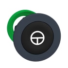 SCHNEIDER ELECTRIC - SNRZB5FA245 TESTA PULSANTE NERO T FILOPANNELLO