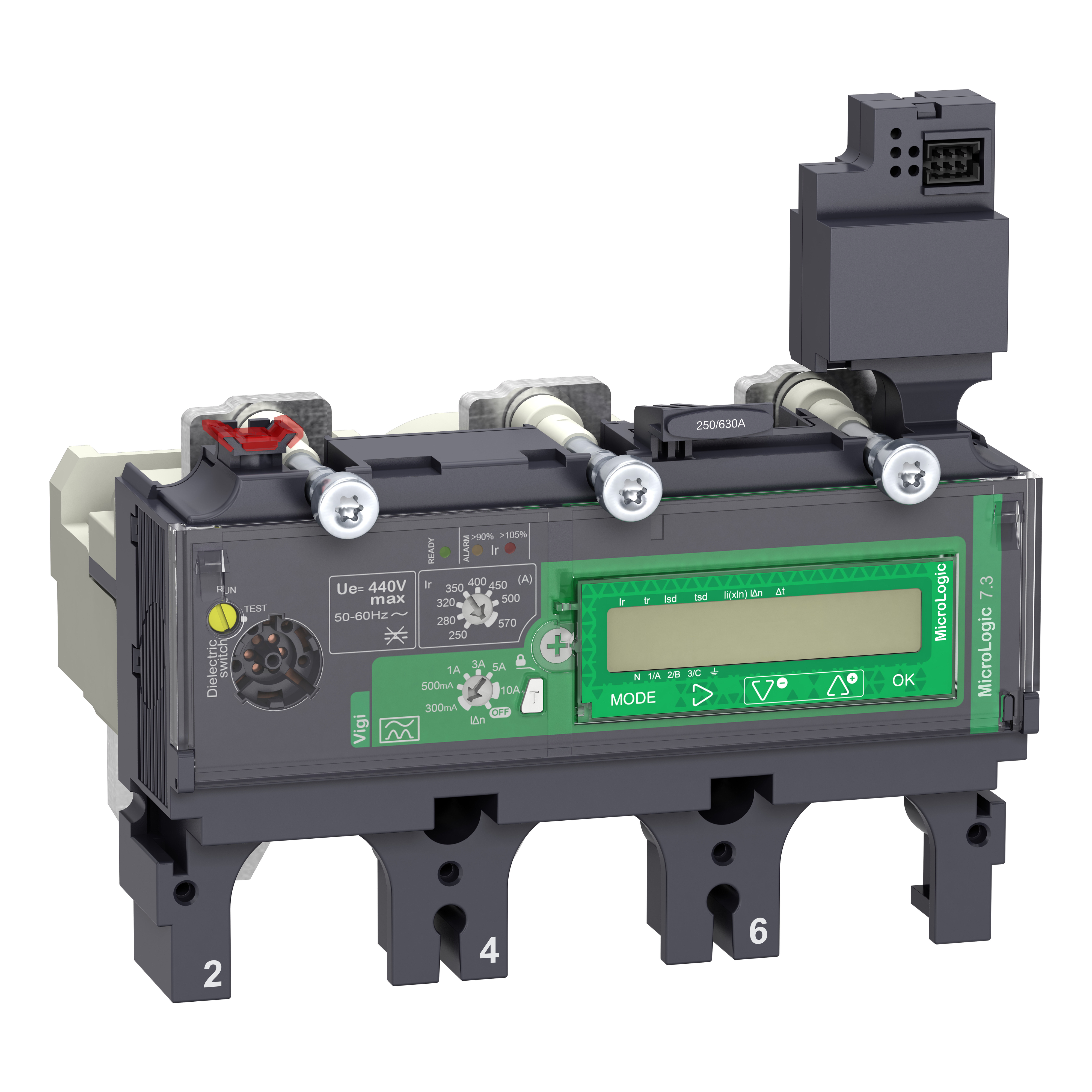 SCHNEIDER ELECTRIC SNRC4037E400 MLOGIC 7.3E VIGI 400A 3P NSX400/630_T