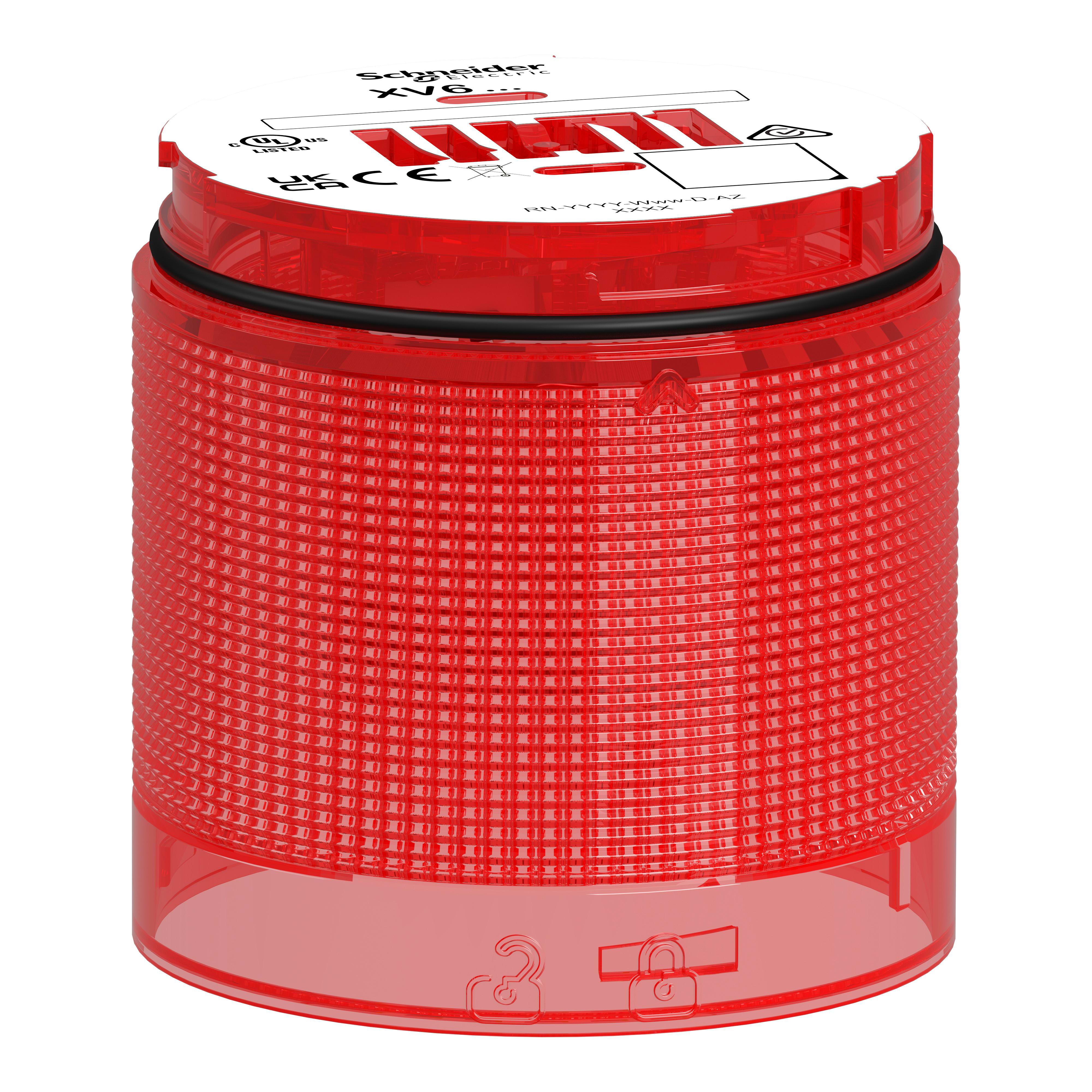 SCHNEIDER ELECTRIC SNRXV6C54 ELEMENTO LED ROSSO LAMPEGGIANTE