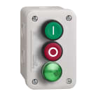 SCHNEIDER ELECTRIC - SNRXALE33V1M PULSANTIERA 2 PULSANTI+LAMPADA SPIA VERD