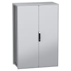 SCHNEIDER ELECTRIC - SNRNSYSFN1812602DP Armadio modulare a pavimento, PanelSeT SFN, acciaio decarbonizzato, piastra, 1800x1200x600 mm, 2 porte, IP55