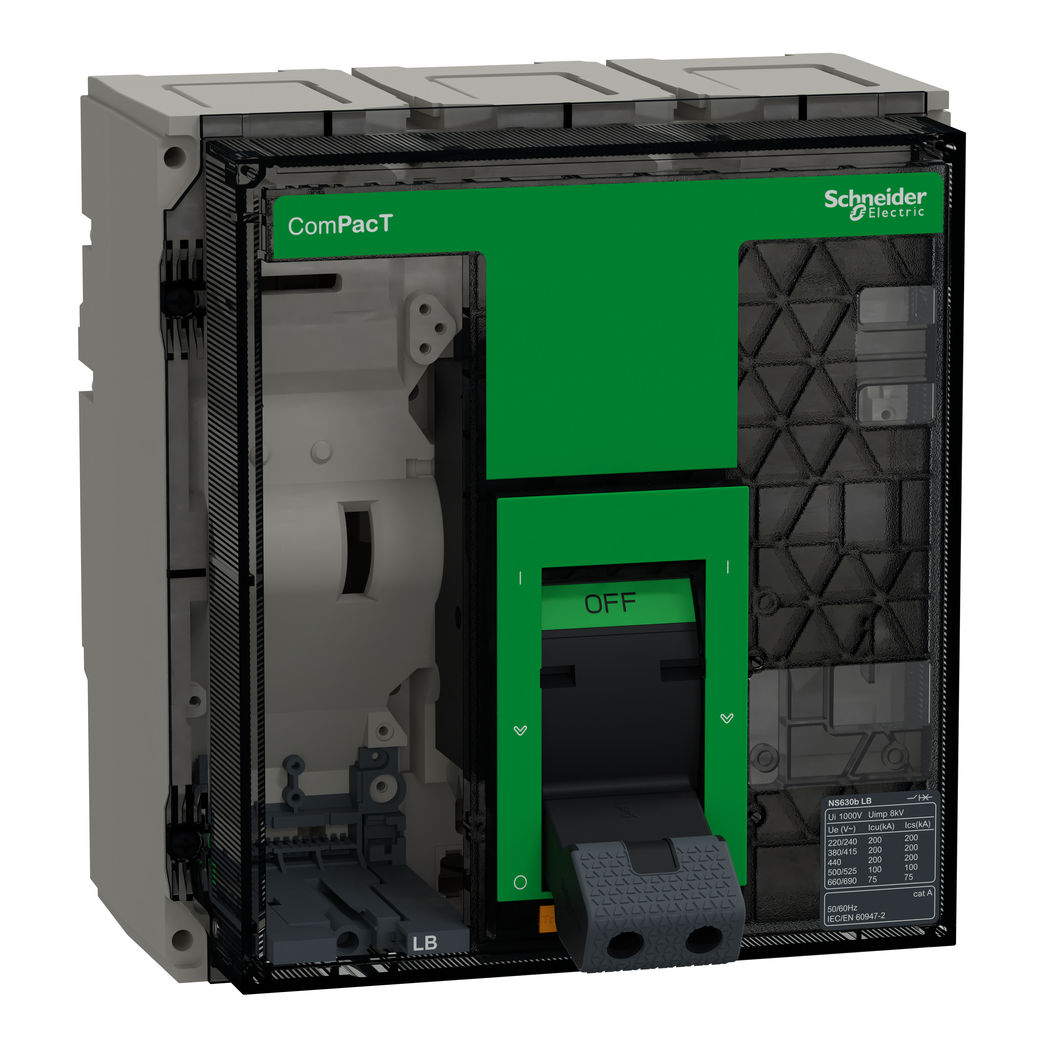 SCHNEIDER ELECTRIC SNRC063B3FM NS630BLB FISSO 3P SENZA MLOGIC