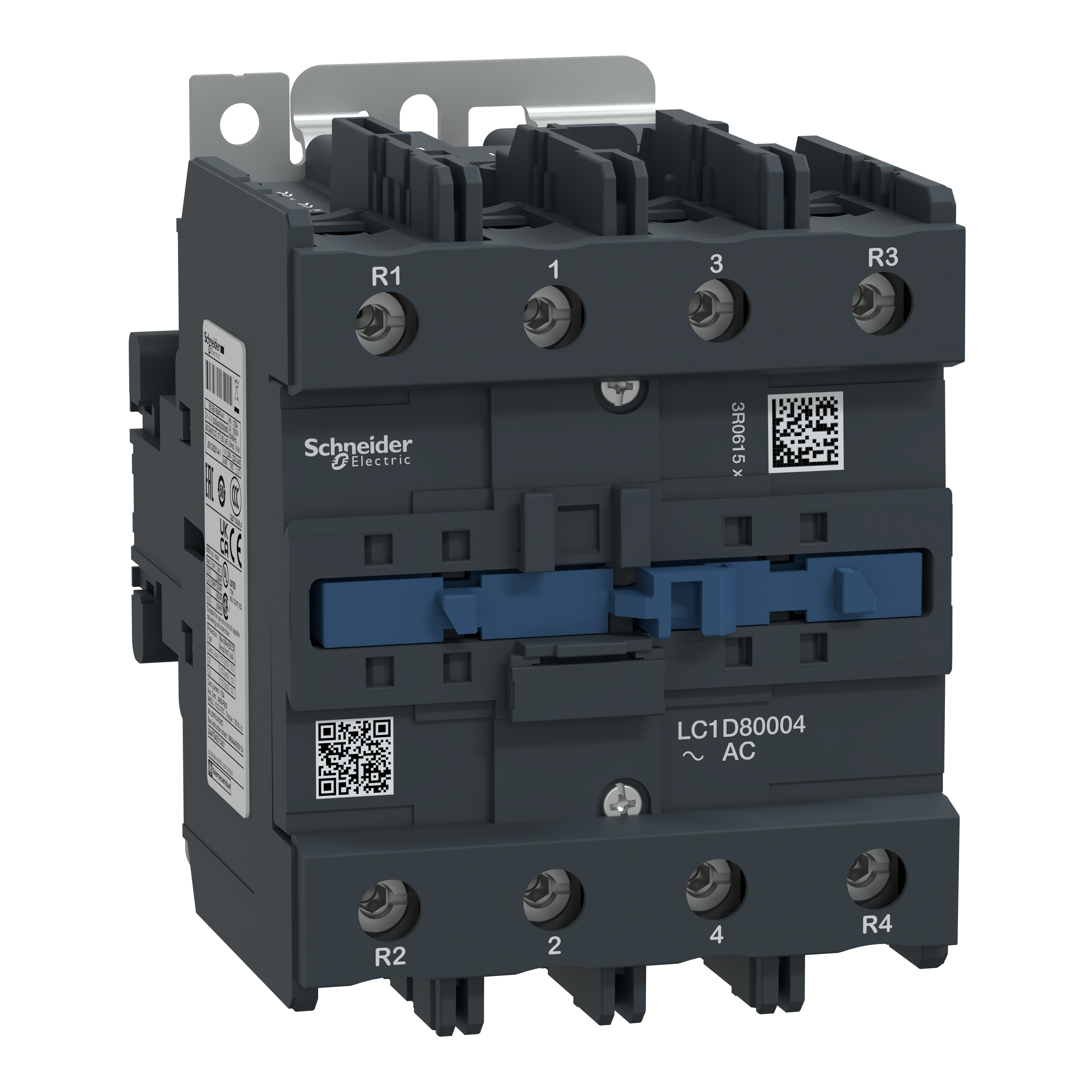 SCHNEIDER ELECTRIC SNRLC1D80004M5 CONTATTORE 80A 220VAC 4P