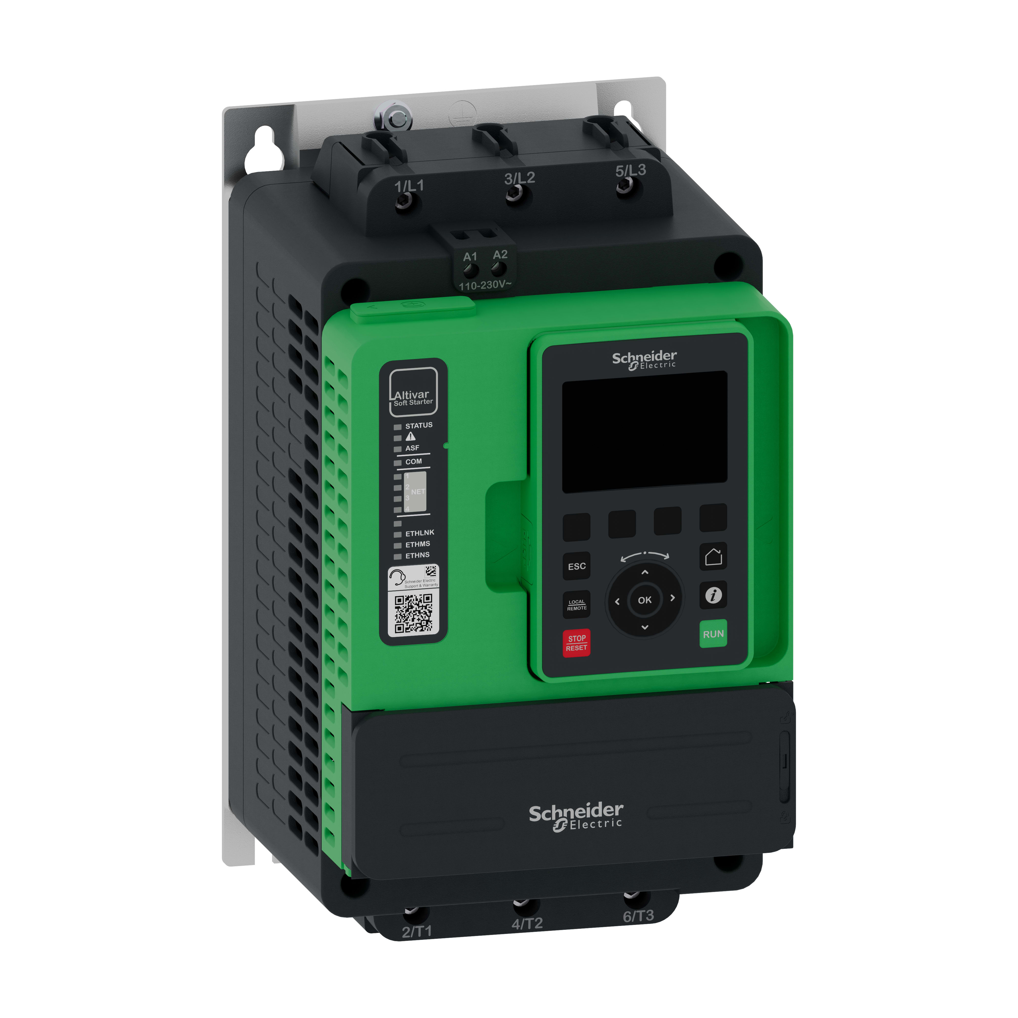 SCHNEIDER ELECTRIC SNRATS490D17Y AVVIATORE STATICO 17A 208 690 V