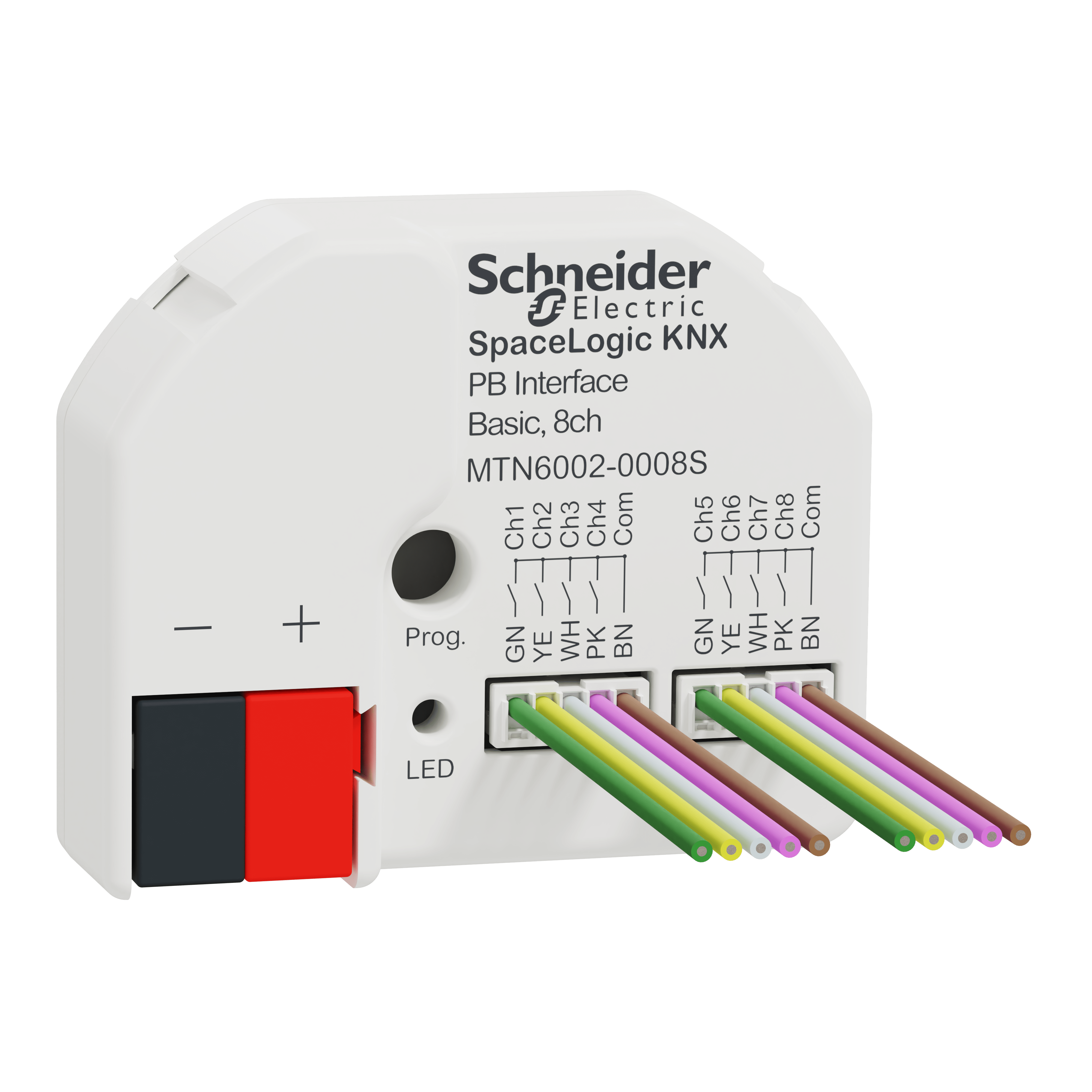 SCHNEIDER ELECTRIC SNRMTN6002-0008S INTERF. PULS. KNX SECURE BASIC - 8 CH