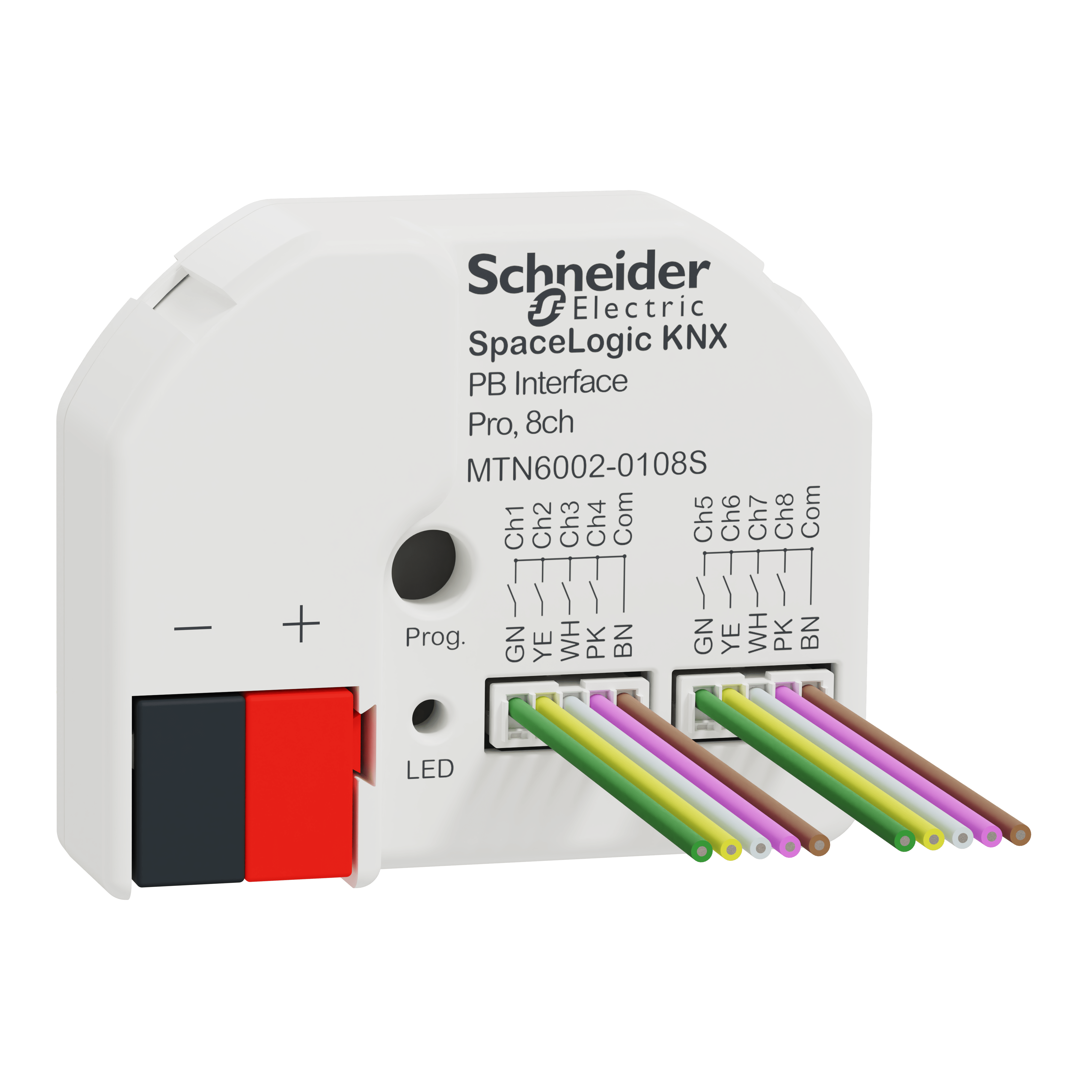 SCHNEIDER ELECTRIC SNRMTN6002-0108S INTERF. PULS. KNX SECURE PRO - 8 CH