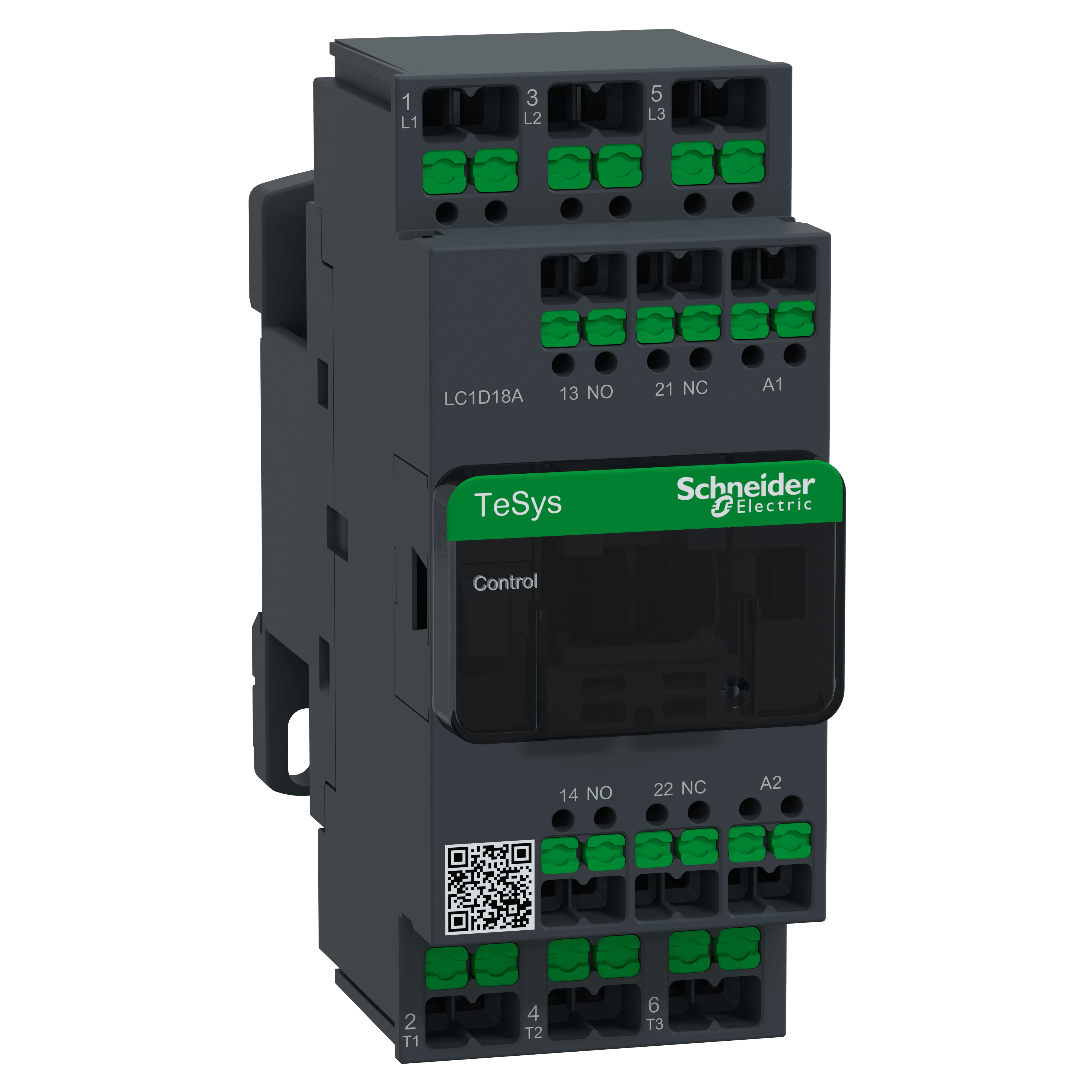 SCHNEIDER ELECTRIC SNRLC1D18AM7 CONTATTORE 18A 220VCA SNAP IN