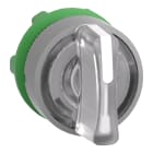 SCHNEIDER ELECTRIC - SNRZB5AK1313C0 Testa selettore luminoso bianco -3 pos -ghiera grigia- per LED universale- Ø22