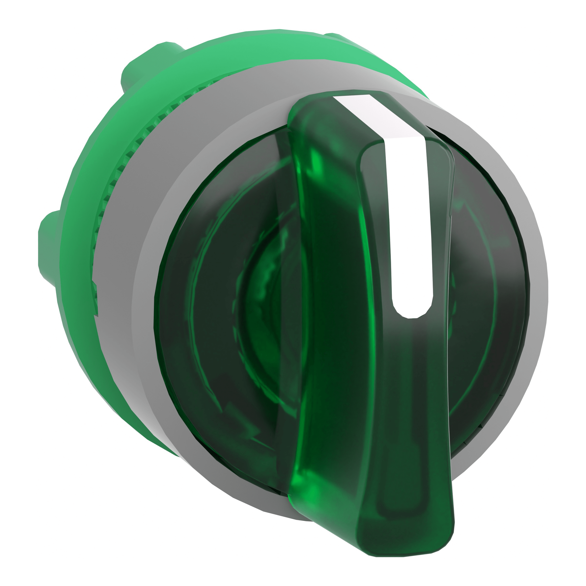 SCHNEIDER ELECTRIC SNRZB5AK1833C0 TESTA SELETTORE LUMINOSO VERDE GRIGIO