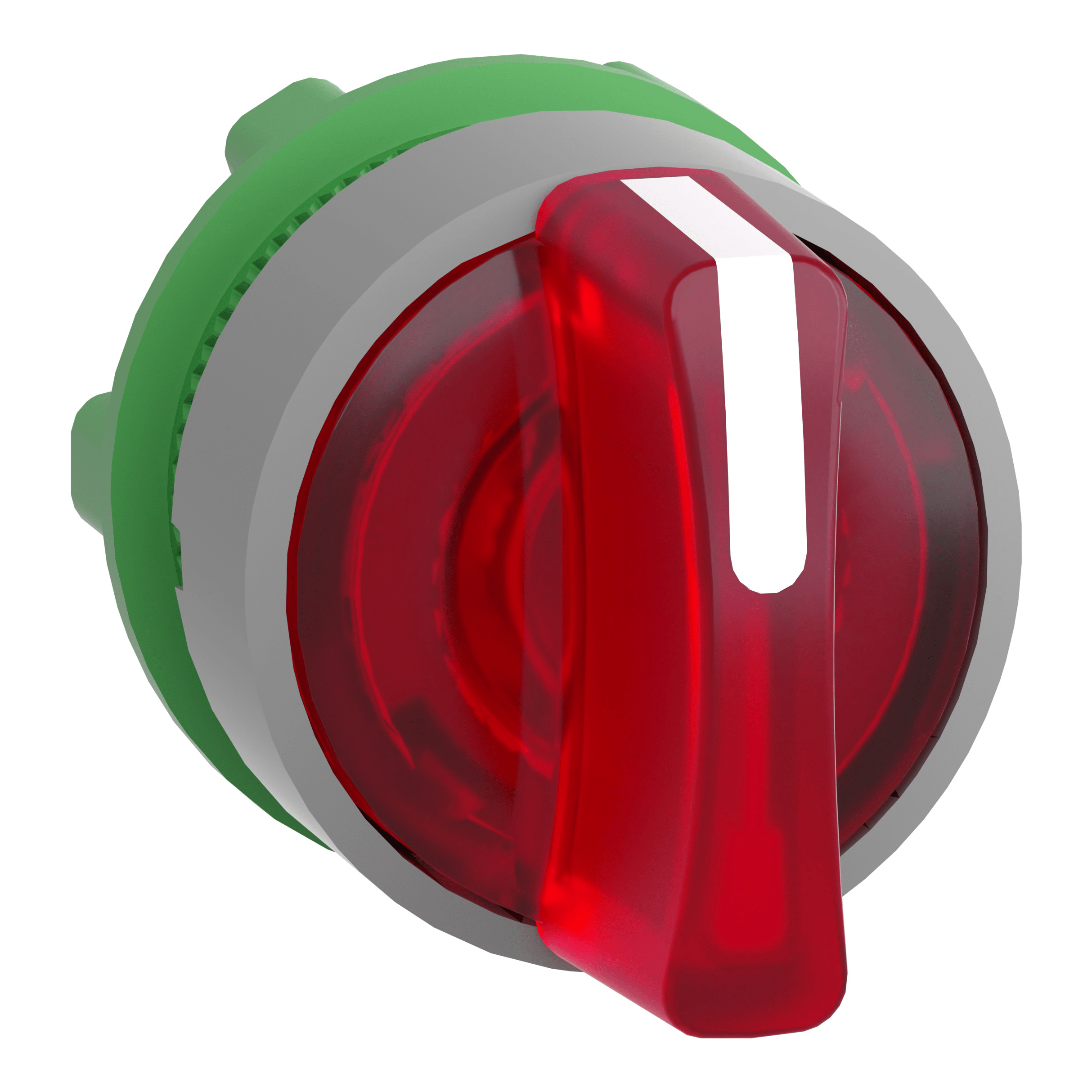 SCHNEIDER ELECTRIC SNRZB5AK1543C0 TESTA SELETTORE LUMINOSO ROSSO GRIGIO