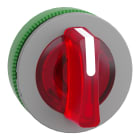 SCHNEIDER ELECTRIC - SNRZB5FK1743C0 TESTA SELETTORE LUM ROSSO GHIERA GRIGIA
