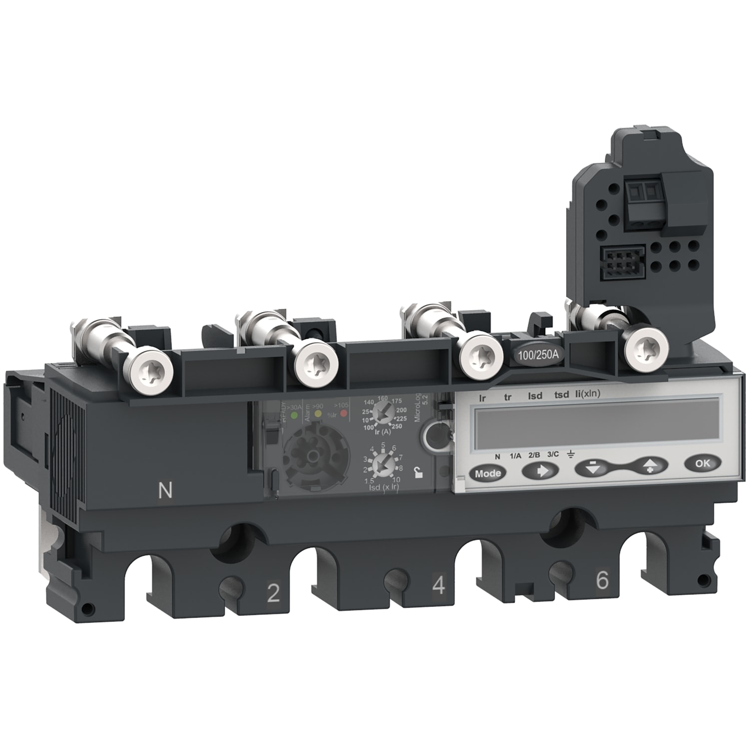 SCHNEIDER ELECTRIC SNRC1645E160 MLOGIC-5.2E 160A 4P NSX160/250_T