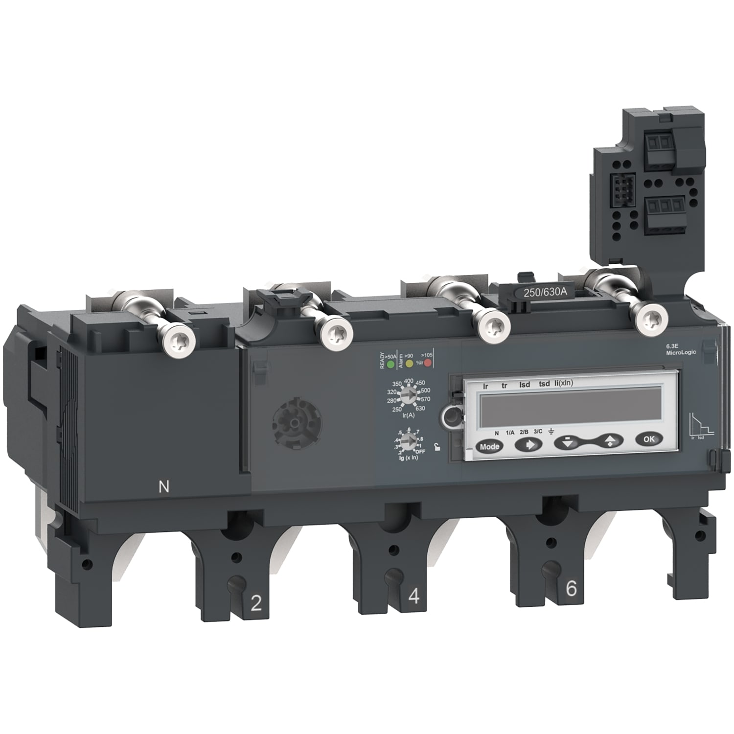 SCHNEIDER ELECTRIC SNRC4046E400 MLOGIC-6.3E 400A 4P NSX400/630_T