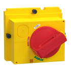 SCHNEIDER ELECTRIC - SNRLV429339T Manovra rotativa diretta, ComPacT NSX100/160/250, manovra rossa su fronte giallo, IP40