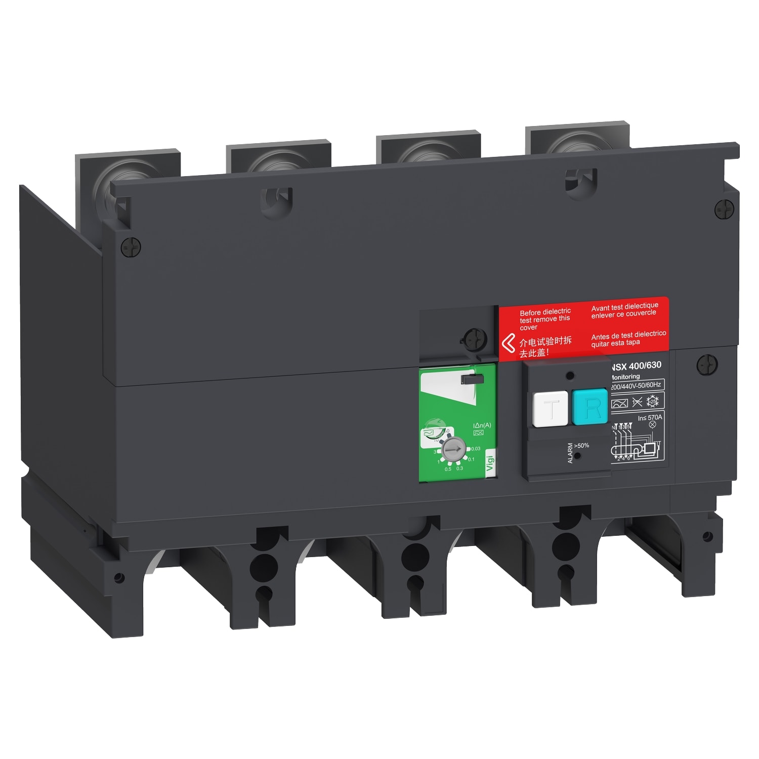 SCHNEIDER ELECTRIC SNRLV432470 BLOCCO SORV. ISOLAMENTO 4P NSX400/630