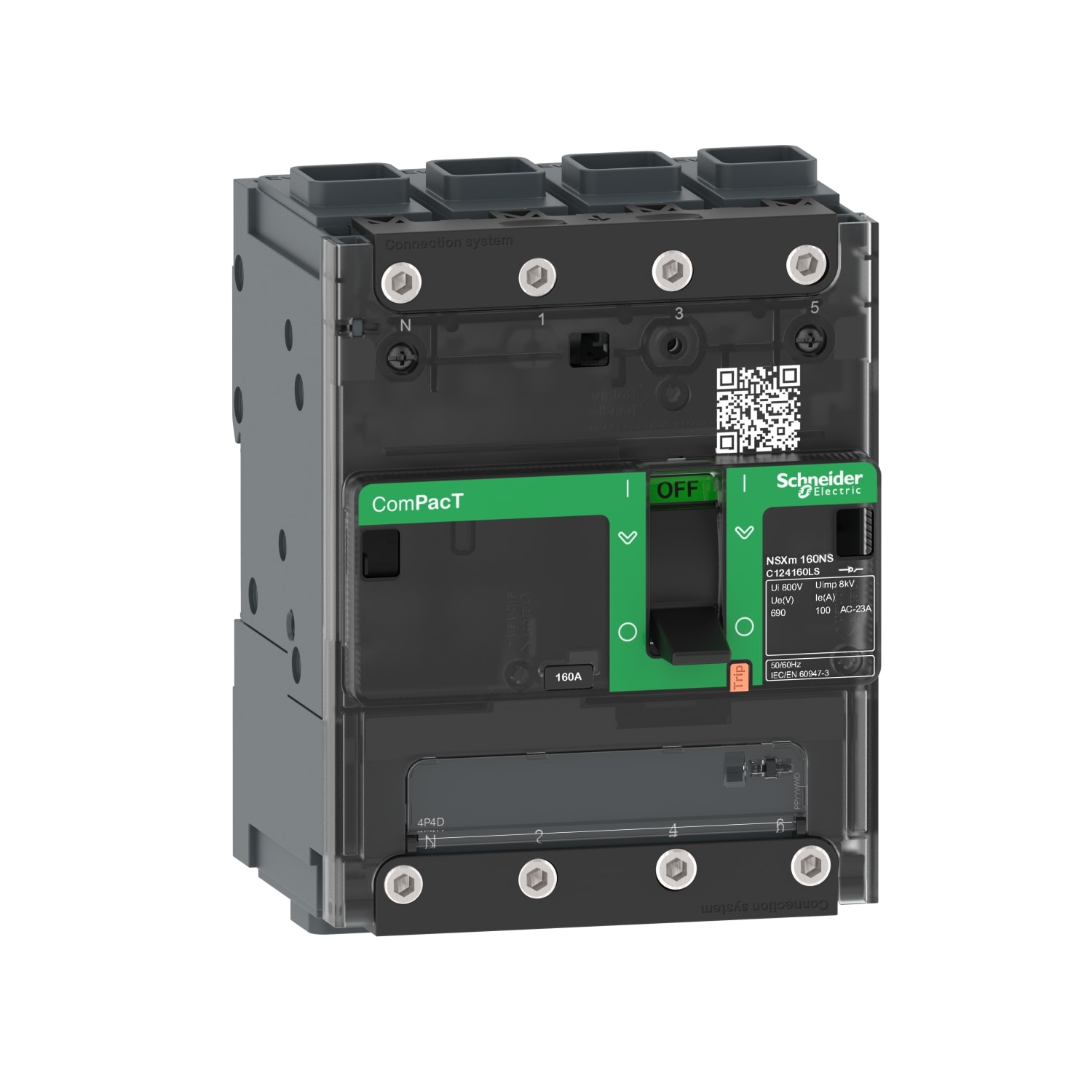 SCHNEIDER ELECTRIC SNRC114050LS NSXM 50NA 4P EVERLINK_T