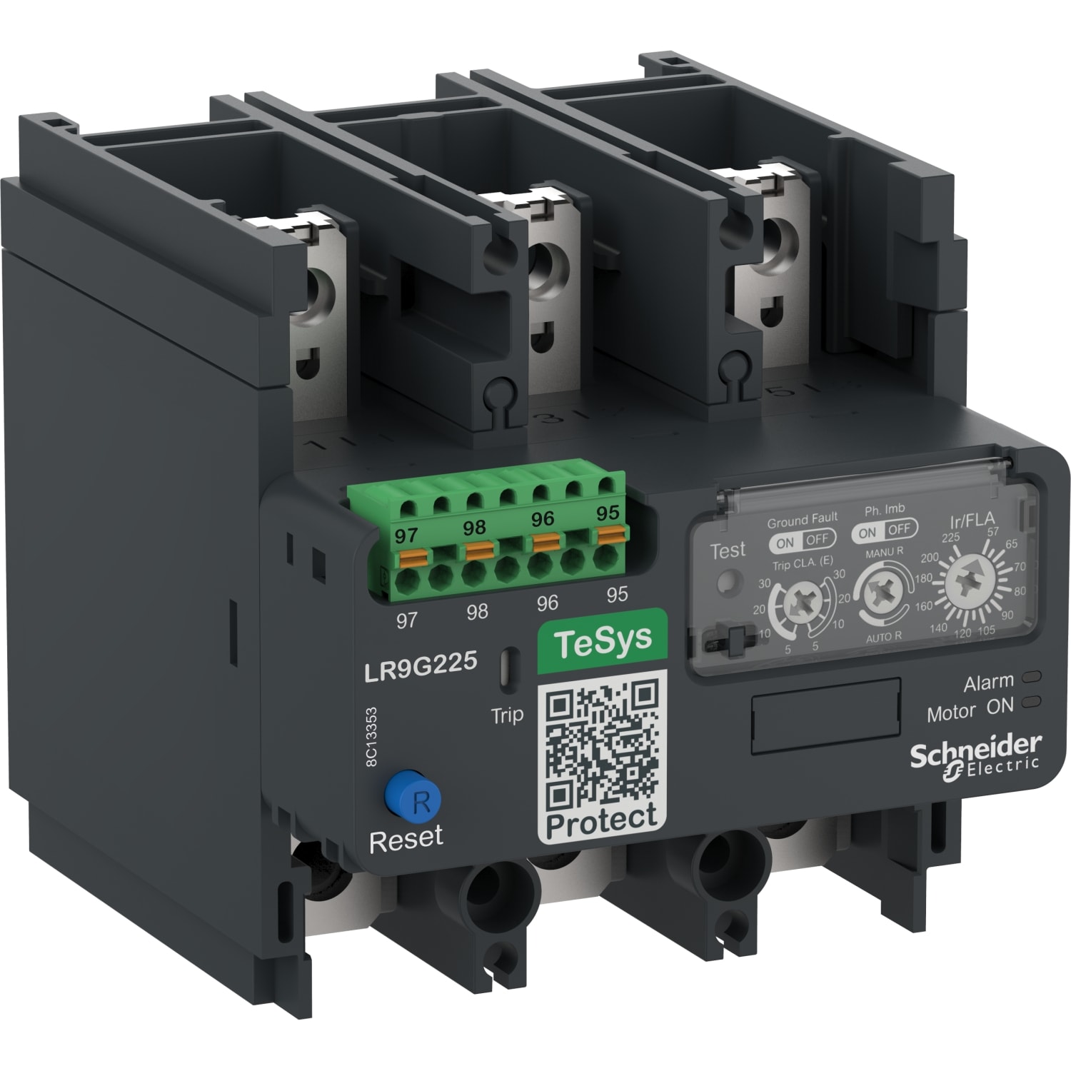 SCHNEIDER ELECTRIC SNRLR9G115 REL TERMICO LR9G 115A CONN.MOLLA