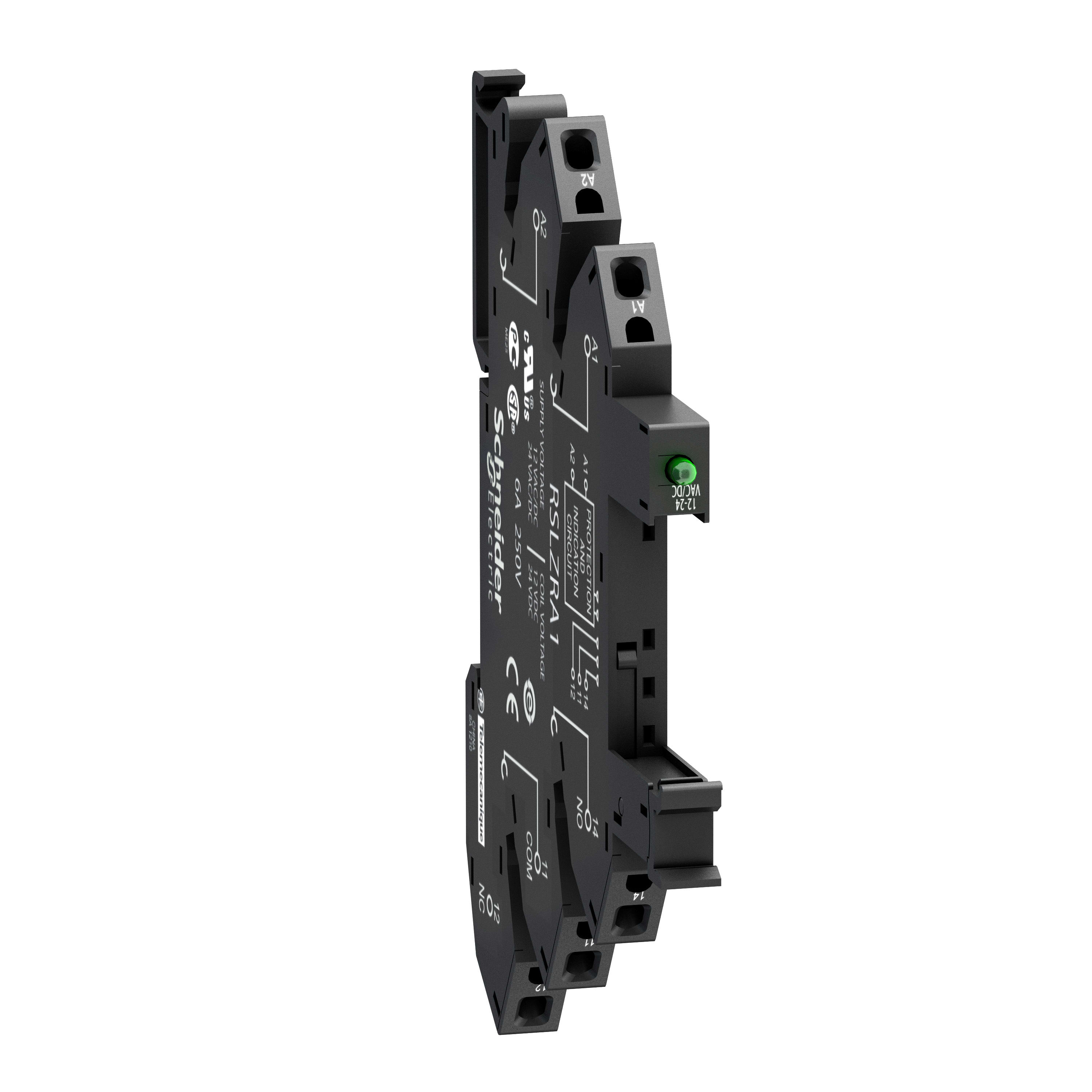 SCHNEIDER ELECTRIC SNRRSLZRA4 BASE RELE A MOLLA 230AC/DC
