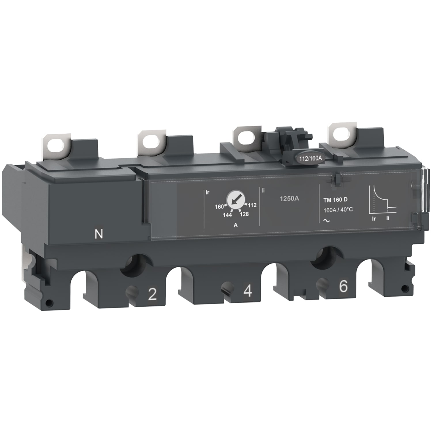 SCHNEIDER ELECTRIC SNRC166TM125 TM125D 125A 4P/3R NSX160/250_T