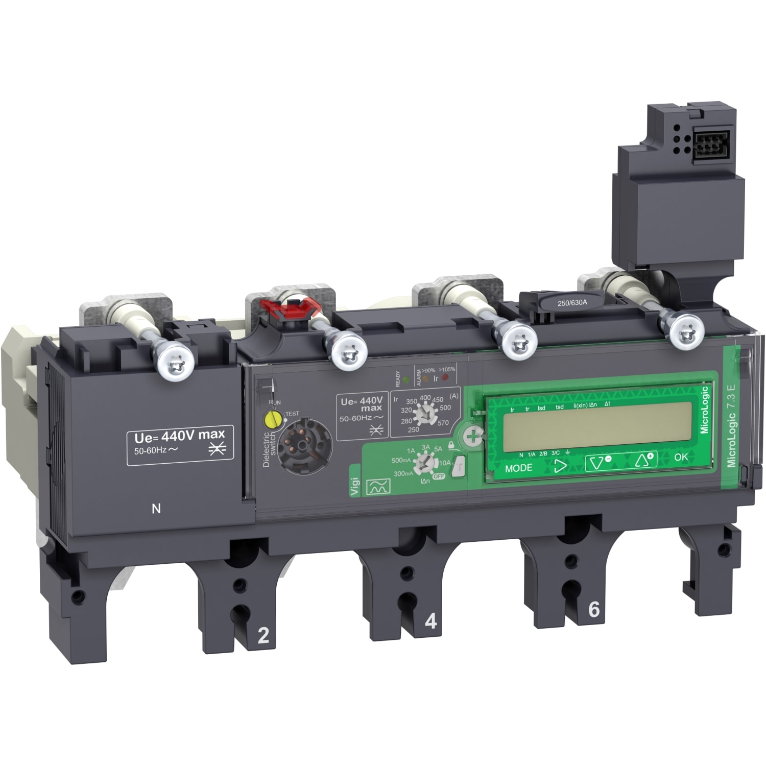 SCHNEIDER ELECTRIC SNRC6347E570 MLOGIC 7.3E VIGI 570A 4P NSX630_T