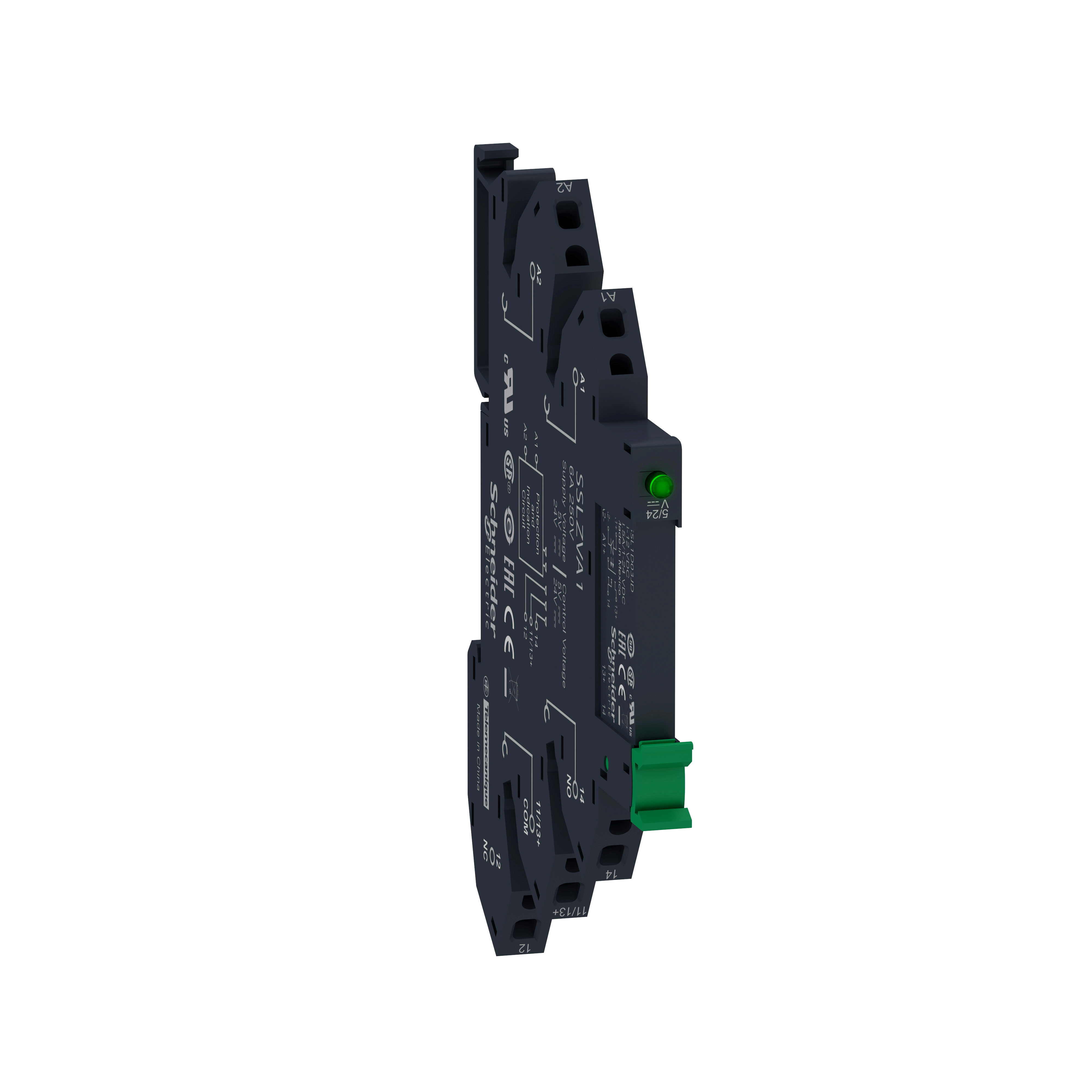 SCHNEIDER ELECTRIC SNRSSL1D03JDPR RELE STATICO PRE-MONTATO 1NO 3,5A MOLLA