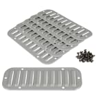 SCHNEIDER ELECTRIC - SNRNSYCAG216X62M Griglia di vent. metallica 216x62mm