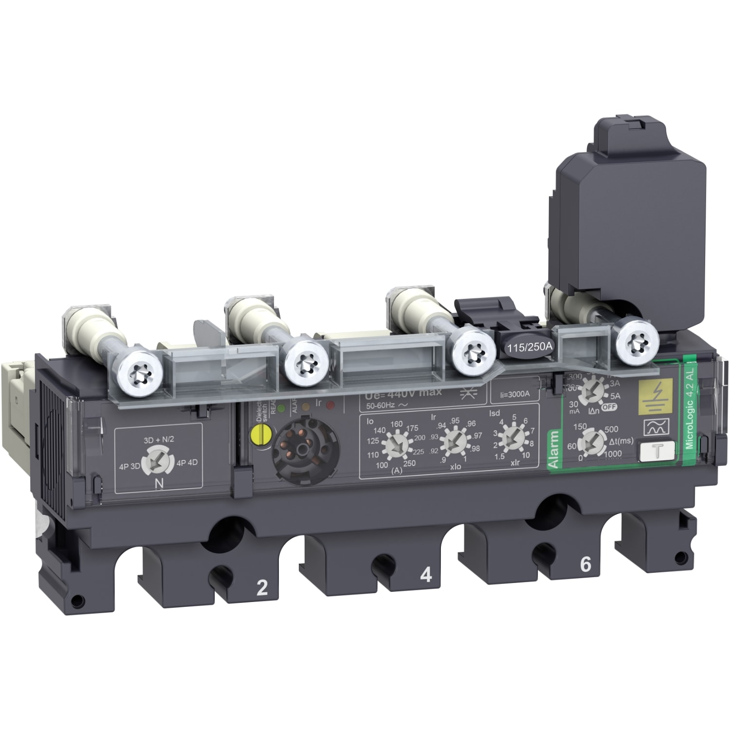 SCHNEIDER ELECTRIC SNRC1044A040 MLOGIC 4.2 AL 40A 4P NSX100/250_T