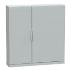 SCHNEIDER ELECTRIC - SNRNSYPLAZ12123G Armadio in poliestere, PanelSeT PLA, porta piena, fondo aperto, 1250x1250x320mm, IP54, IK10