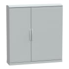 SCHNEIDER ELECTRIC - SNRNSYPLAZT12123G Armadio in poliestere, PanelSeT PLA, fondo aperto, tetto ventilato, 1250x1250x320 mm, IP44, IK10