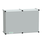 SCHNEIDER ELECTRIC - SNRNSYPLSP3654G Cassetta PLS, retro in poliestere, copertura in poliestere IP65 36x54x18cm