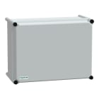 SCHNEIDER ELECTRIC - SNRNSYPLSC2736G Cassetta PLS, retro in poliestere, copertura PC opaca IP65 27x36x18cm