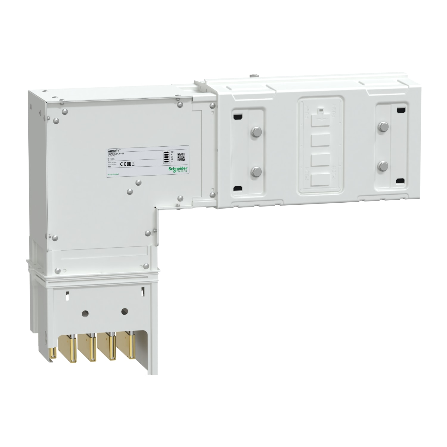 SCHNEIDER ELECTRIC SNRKSA630DLF401 ANG. VERT. PE EST. 4P 630A