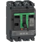 SCHNEIDER ELECTRIC - SNRC10V32D100 Interruttore, ComPacT NSX100HB1, 75kA/690VAC, 3 poli, Sganciatore MicroLogic 2.2 100A