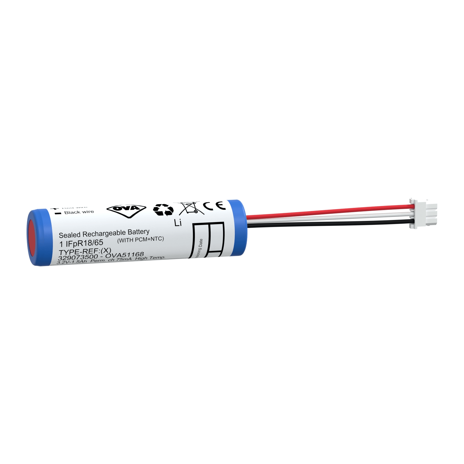 SCHNEIDER ELECTRIC SNROVA51168 BATTERIA LIFEPO 3,2V 1,5AH BASTONE
