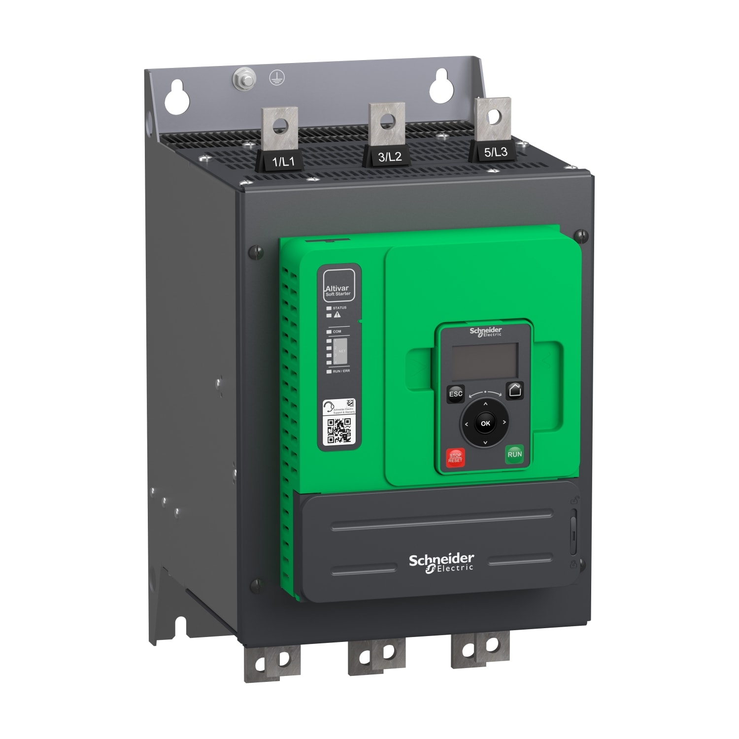 SCHNEIDER ELECTRIC SNRATS480C14Y SOFT STARTER ATS480 140A DA 208 A 690V