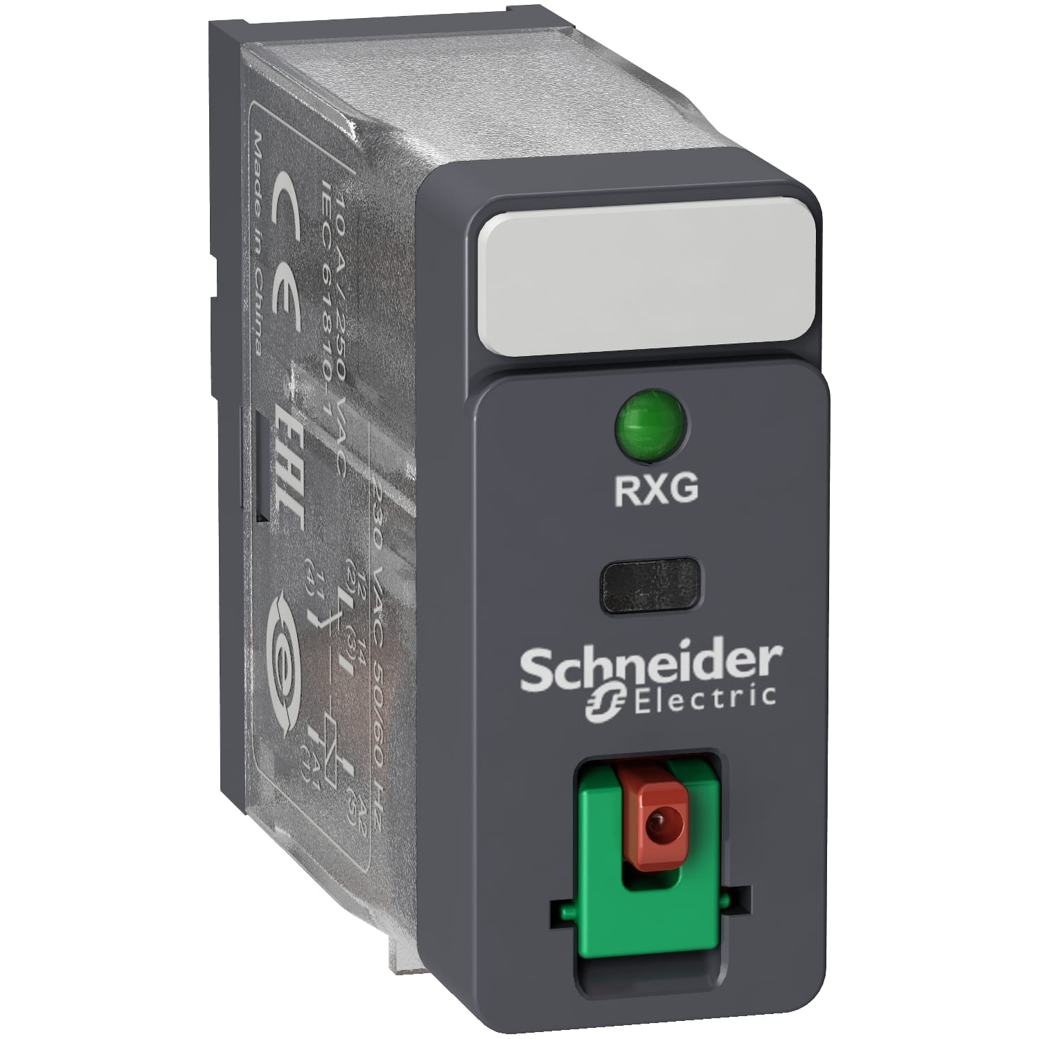 SCHNEIDER ELECTRIC SNRRXG12F7 RELE INTERFACCIA 1NC/NO 120VAC TEST+LED