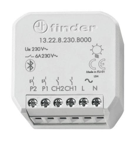 FINDER SPA - FIN13228230B000 RELE MULTIFUNZIONE CONNESSO 2CO INCASSO