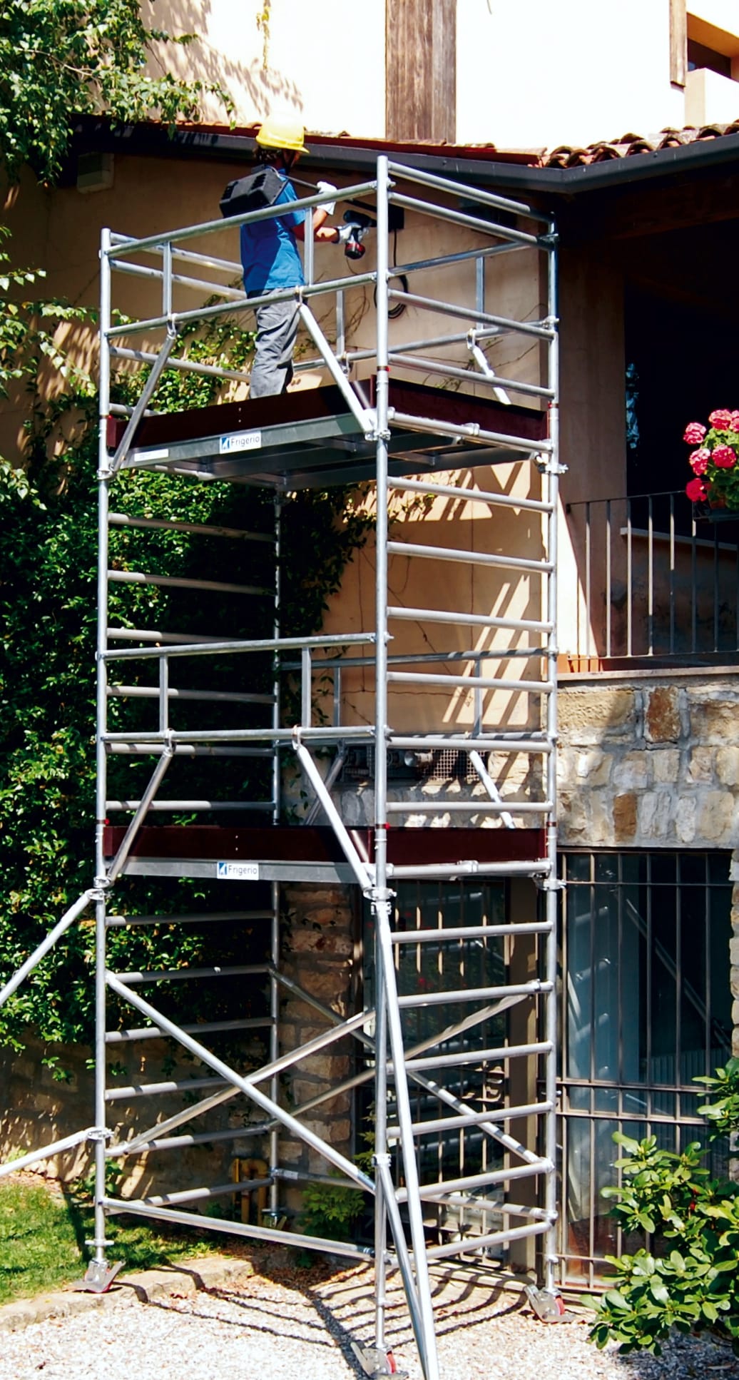 FRIGERIO CARPENTERIE - FRIALP FHDA25-3 PONT.ALL.PRO.AUT255X135 C/3PIA-STA ENM07