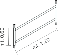 FRIGERIO CARPENTERIE - FRIPEX 1/2SPALL MEZZO.MONTAN.VERTIC. 2g xpo.EXP