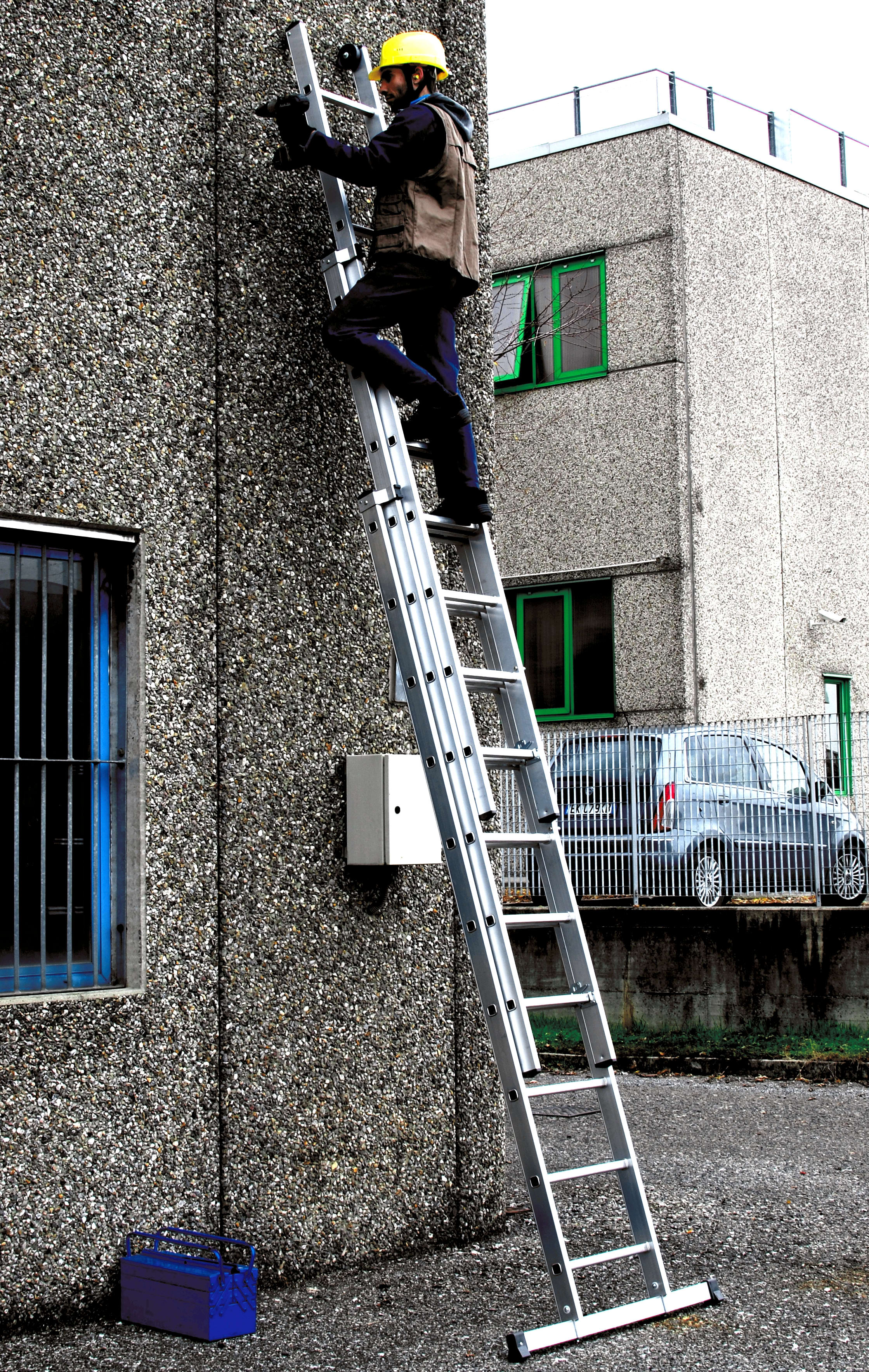 FRIGERIO CARPENTERIE - FRISCA 5048N/14 SCALA APPO. PRO 3PZ MANUAL C/BAS 14+14+1