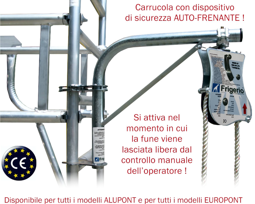 FRIGERIO CARPENTERIE FRIALP BANGI BANDIERA GIREVOLE X CARRUCOLA