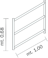 FRIGERIO CARPENTERIE FRIPOR 1/2SPAL MEZZO.MONTAN.VERTIC. 3G XPO.ORIO