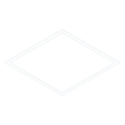 NOVALUX SPA - NOX104703.01 FRAME: TL 600X600 35W 3K C/AL