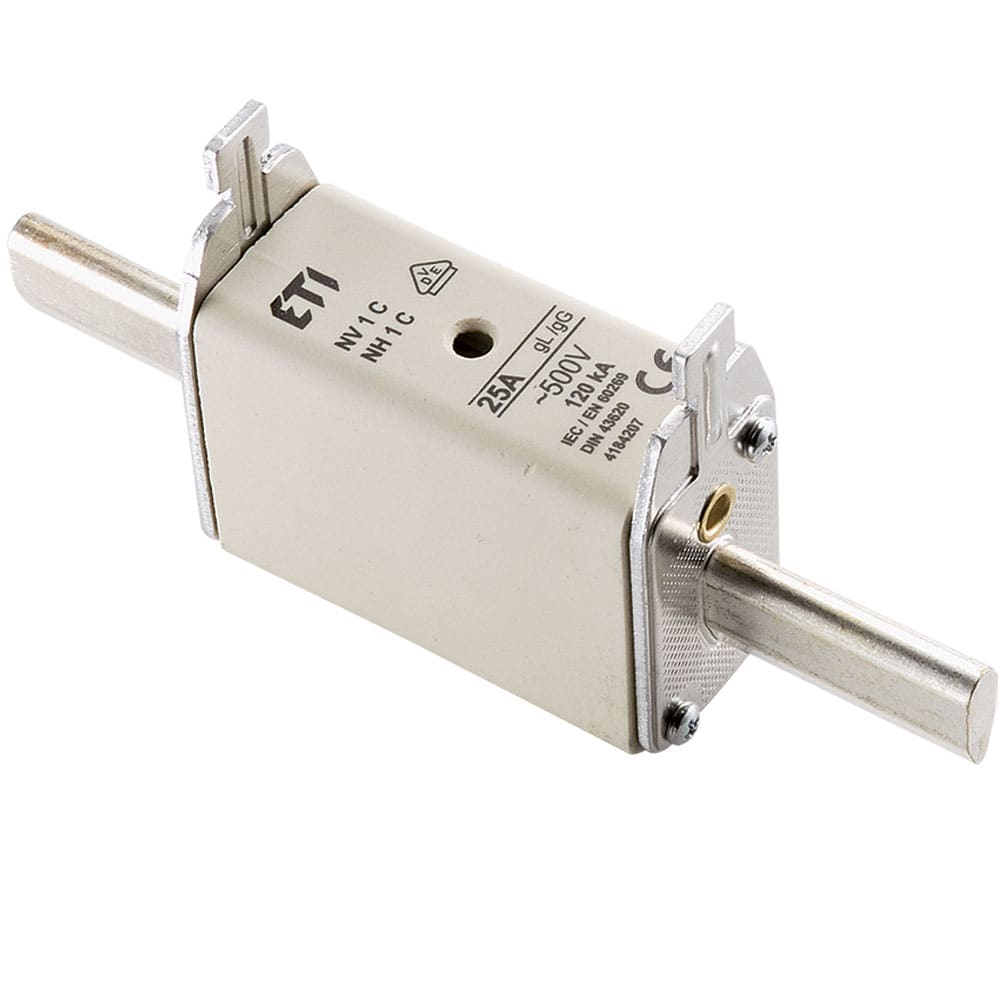 OMEGA FUSIBILI SPA - OMFNH1G032 FUSIBILI NH1 GG 32A 500V